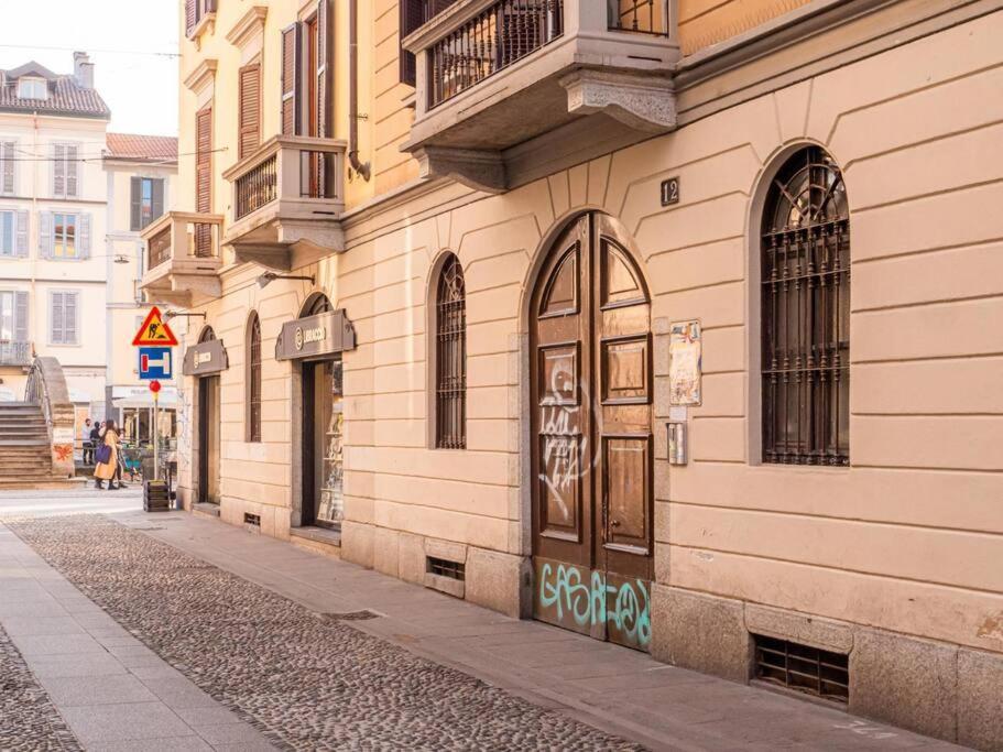 Romantic Flat On Navigli River By Easylife Milán Exteriér fotografie