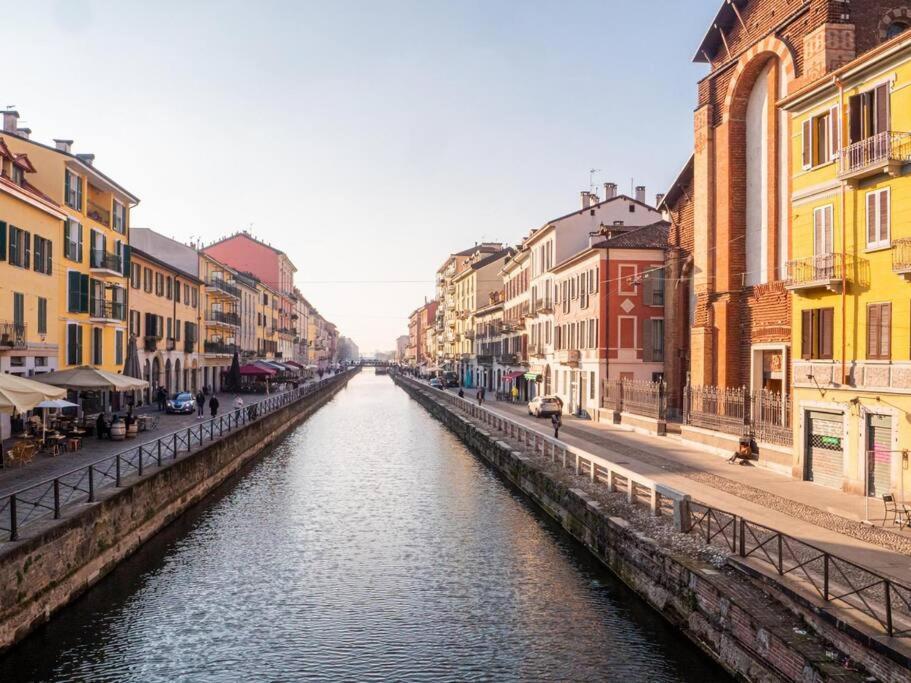 Romantic Flat On Navigli River By Easylife Milán Exteriér fotografie